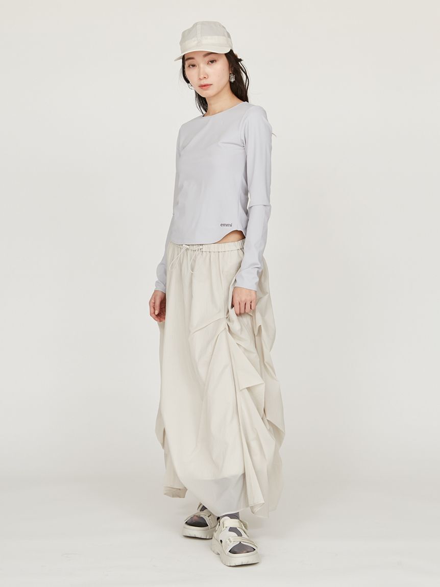 emmi yoga「サステナレッチデザインプルオーバー」|その他|