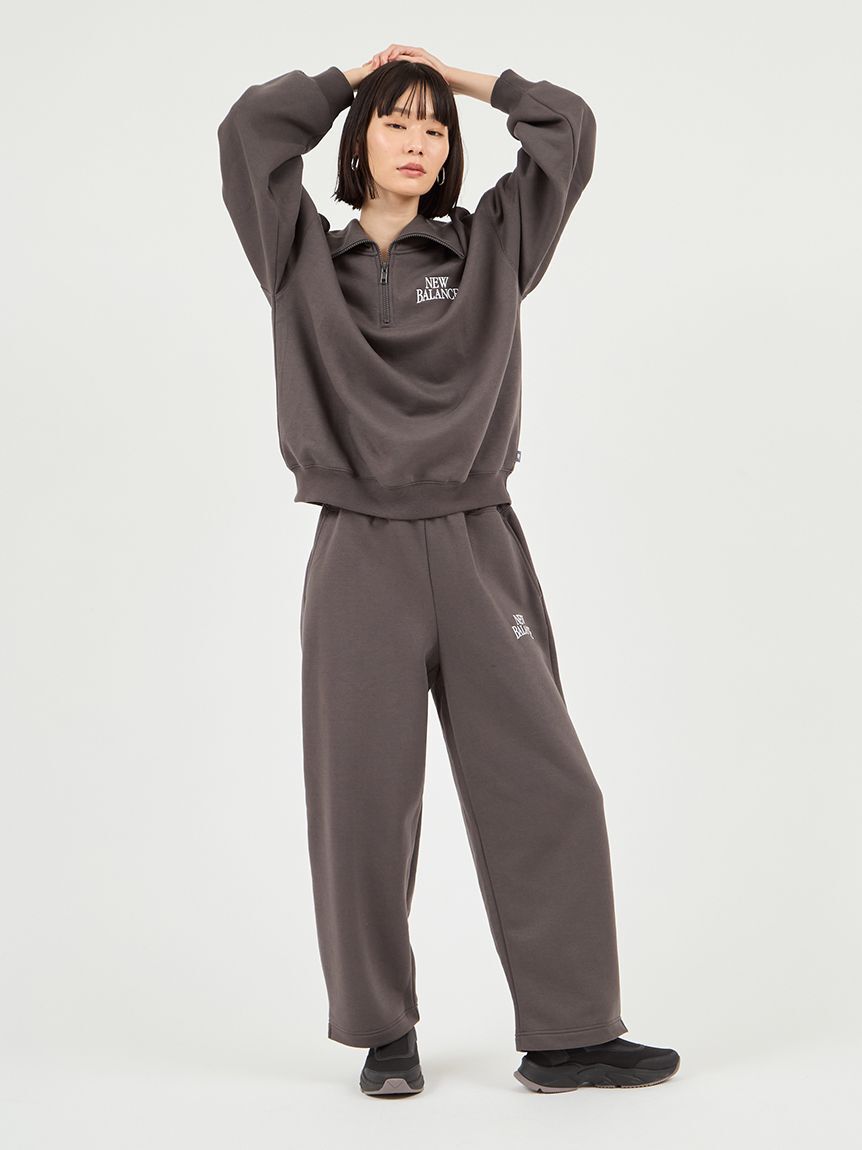 NEW BALANCE 「【New Balance for emmi】Track side フリースバレルパンツ」|チノ|