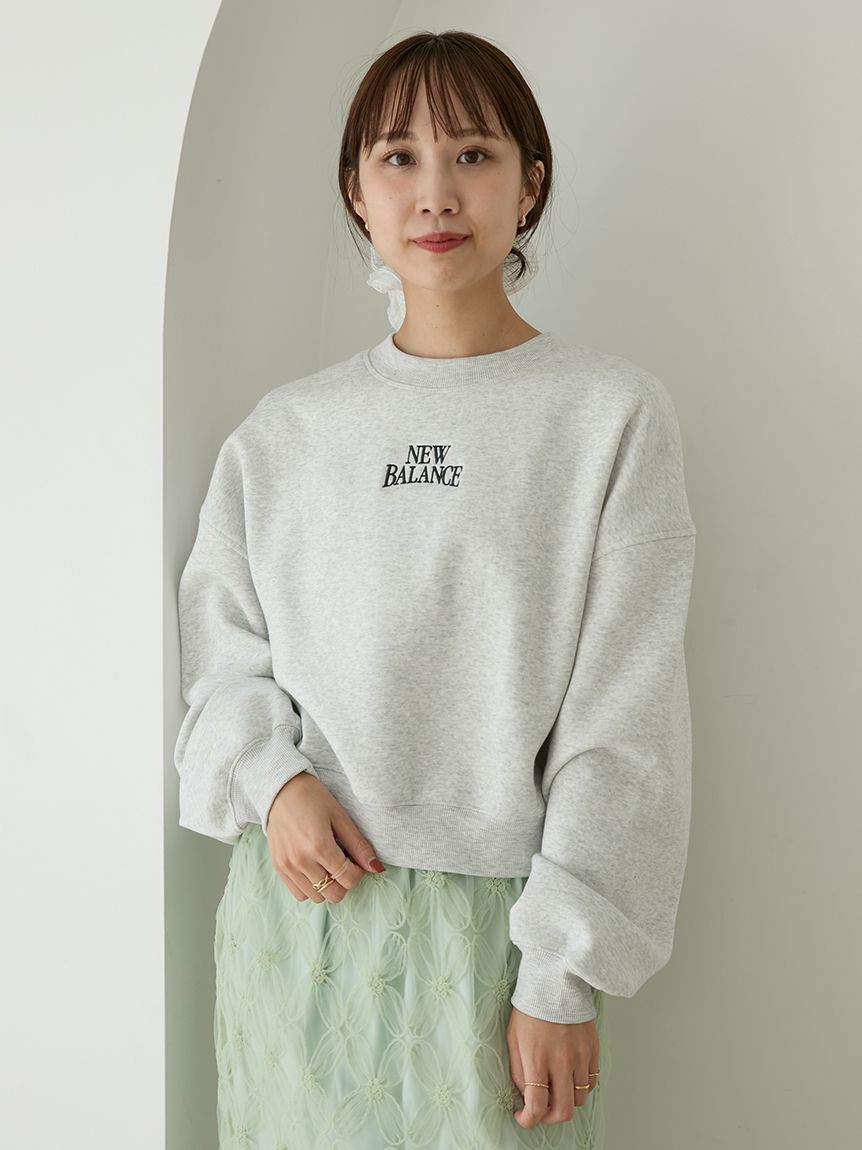 NEW BALANCE 「【New Balance for emmi】Track side フリースクルー」|スウェット・ジャージ|LGRY