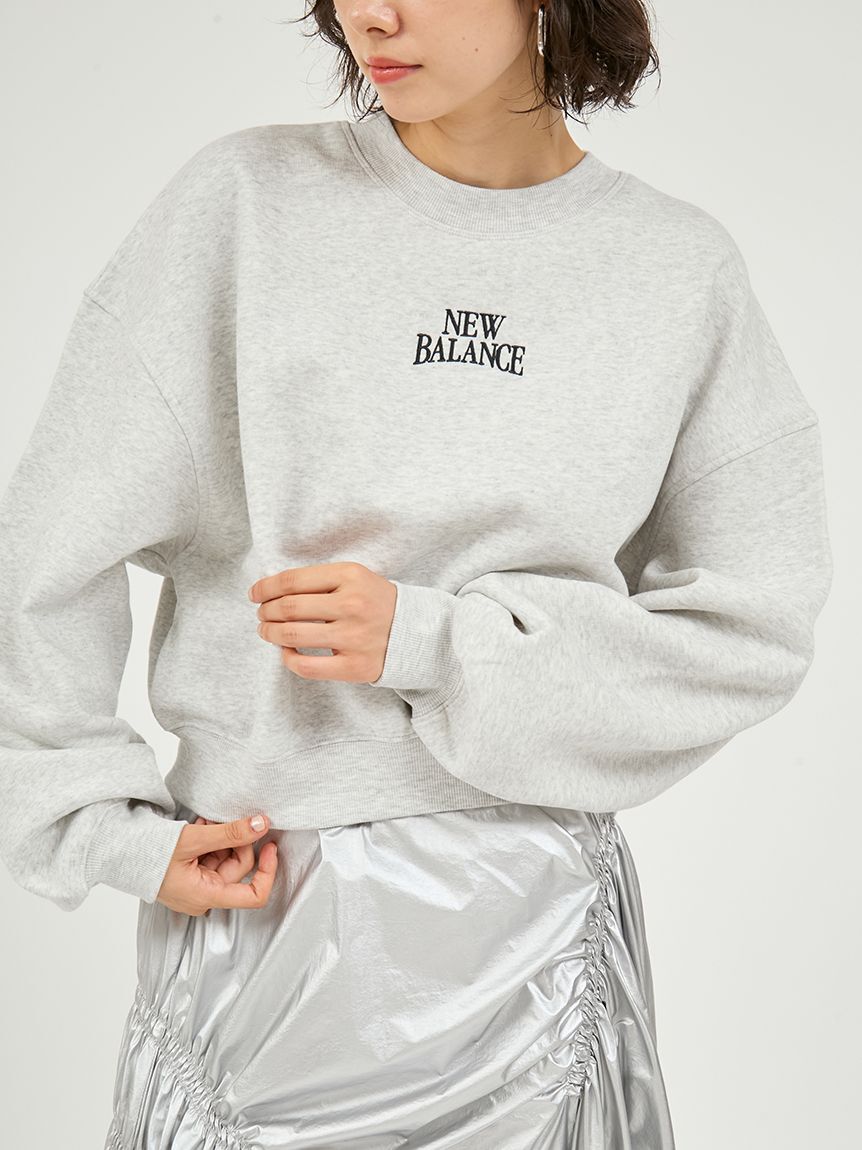 NEW BALANCE 「【New Balance for emmi】Track side フリースクルー」|スウェット・ジャージ|