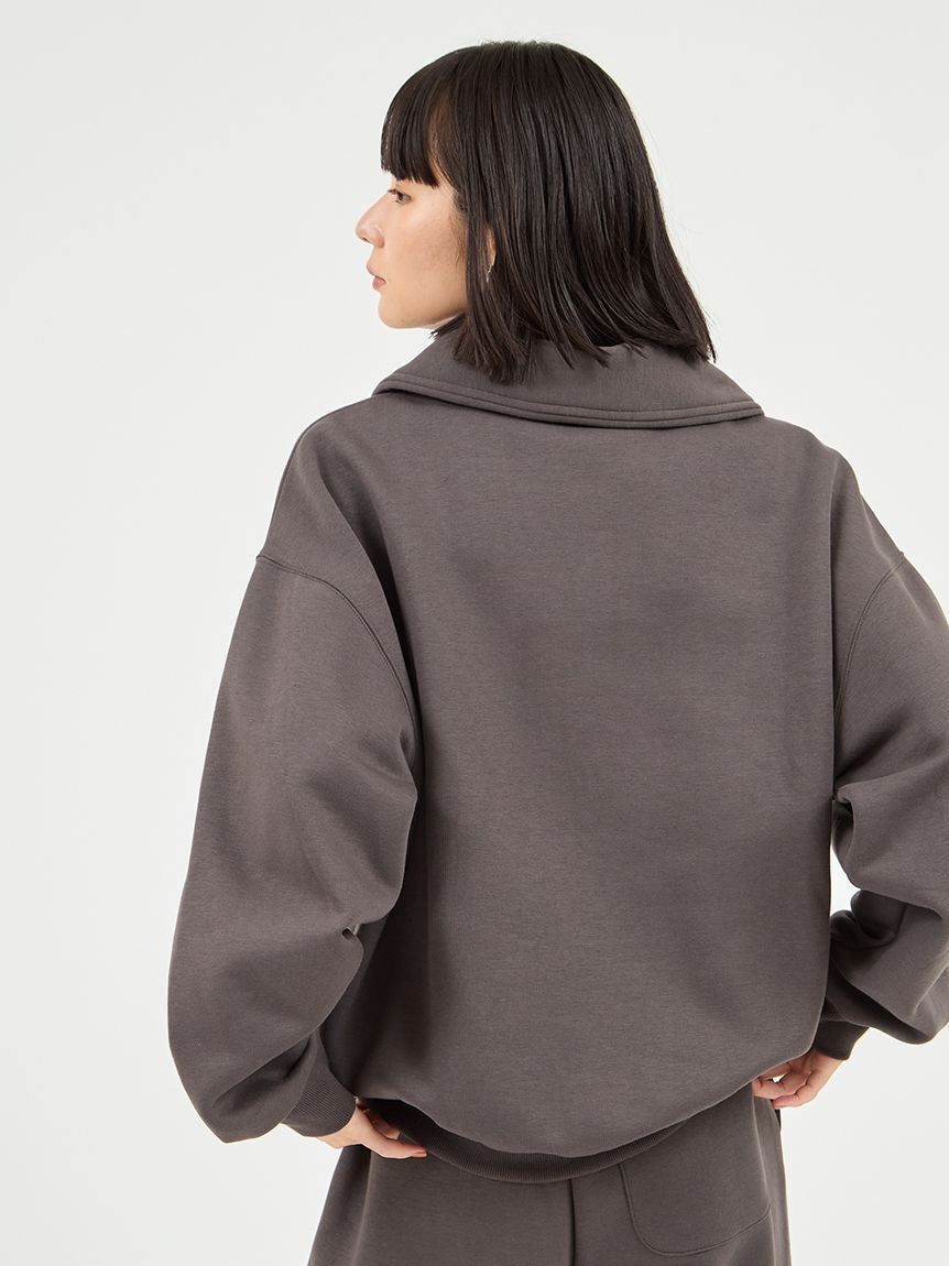 NEW BALANCE 「【New Balance for emmi】Track side フリースハーフジップ」|スウェット・ジャージ|