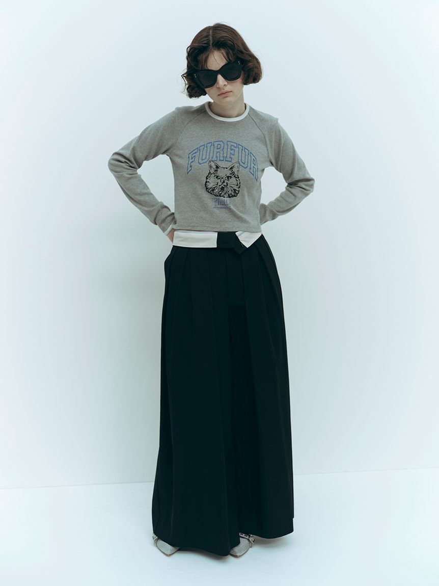 FURFUR「クロスストラップアイレットシューズ」|サンダル|