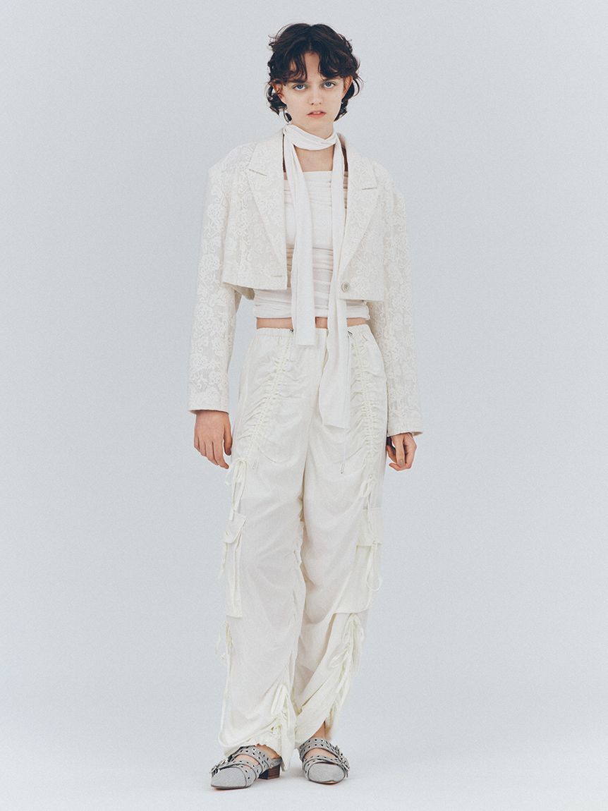 FURFUR「クロスストラップアイレットシューズ」|サンダル|