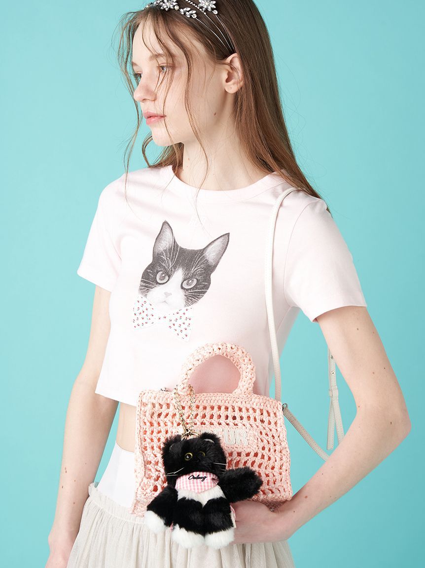 FURFUR「【上國料萌衣コラボ】HanaプリントTシャツ（UNISEX）」|Tシャツ・カットソー|