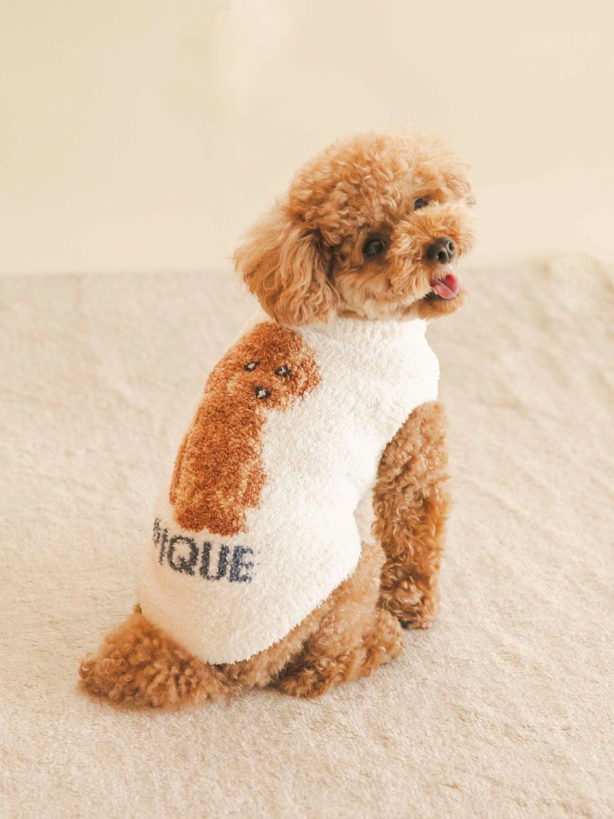 GELATO PIQUE CAT&DOG「【CAT&DOG】トイプードルジャガードプルオーバー」|その他|