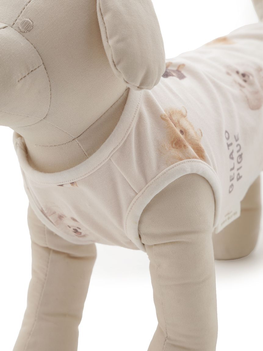  GELATO PIQUE CAT&DOG「【CAT&DOG】ポメラニアン柄カットソープルオーバー」|その他|