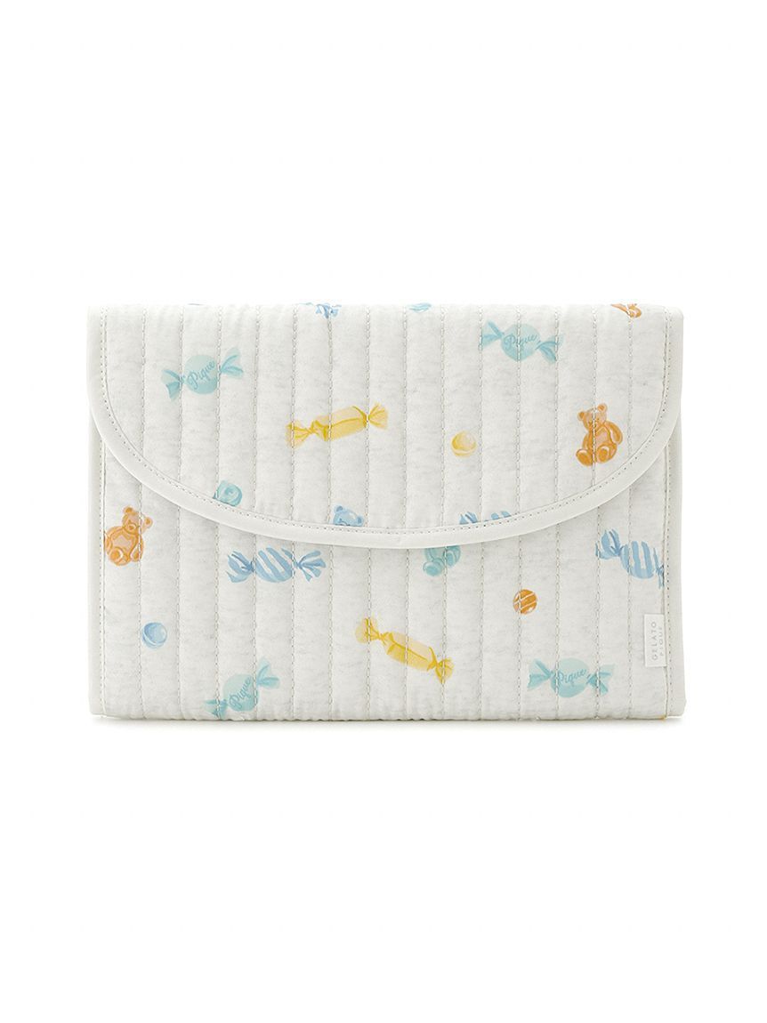 GELATO PIQUE KIDS & BABY「キャンディ柄母子手帳ケースL」|マタニティ・ママグッズ|