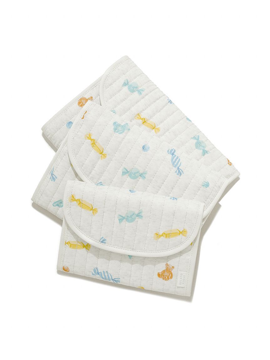 GELATO PIQUE KIDS & BABY「キャンディ柄母子手帳ケースL」|マタニティ・ママグッズ|