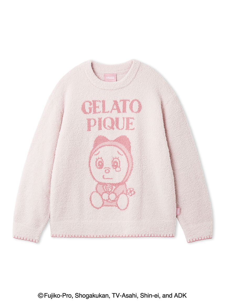 gelato pique「【ドラえもん】【レディース】ベビモコジャガードプルオーバー」|ルームウェア|PNK
