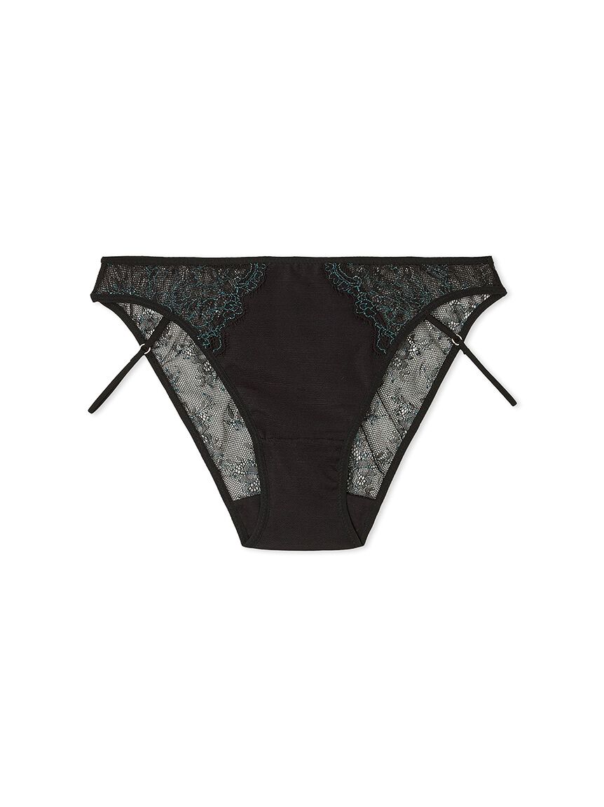 LILY BROWN Lingerie「【LILY BROWN Lingerie】レギュラーショーツ／ツートンカラーコード」|インナー|BLK