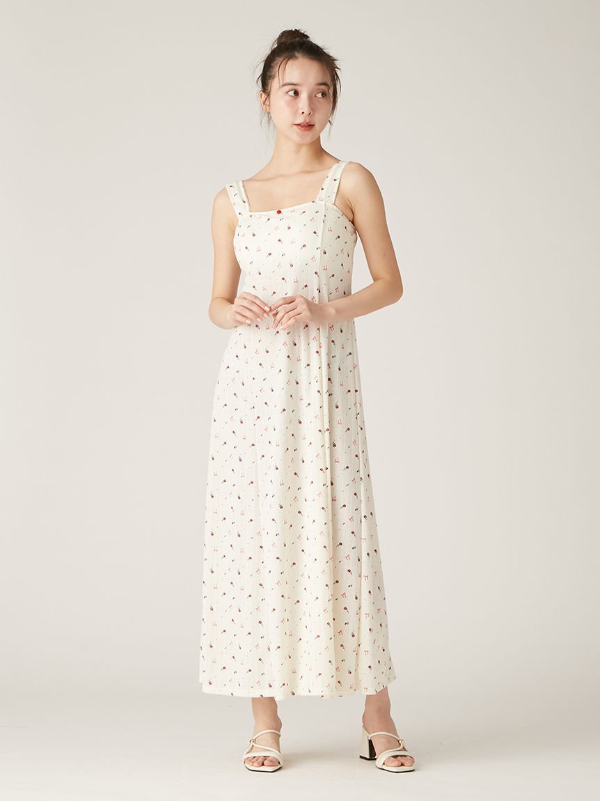 LILY BROWN Lingerie「【LILY BROWN Lingerie】ナイトブラドレス/プティ ローズ」|ルームウェア|