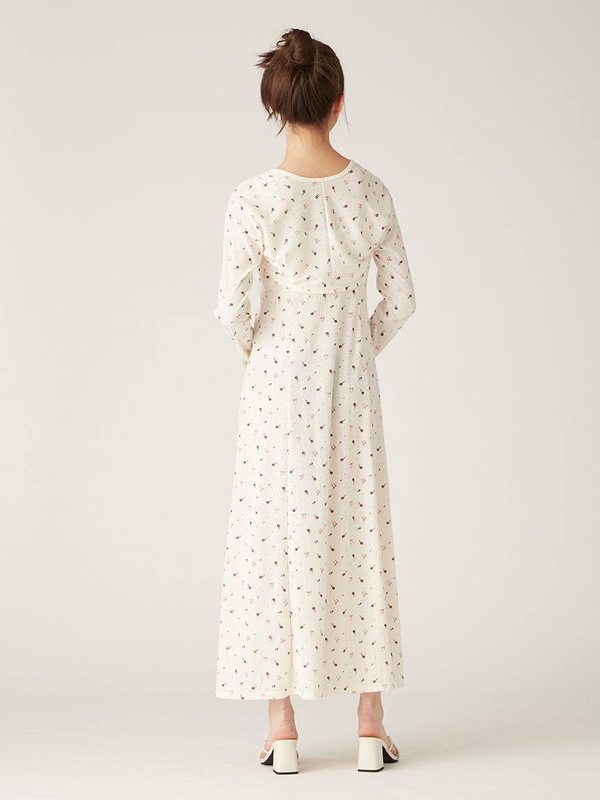 LILY BROWN Lingerie「【LILY BROWN Lingerie】ナイトブラドレス/プティ ローズ」|ルームウェア|