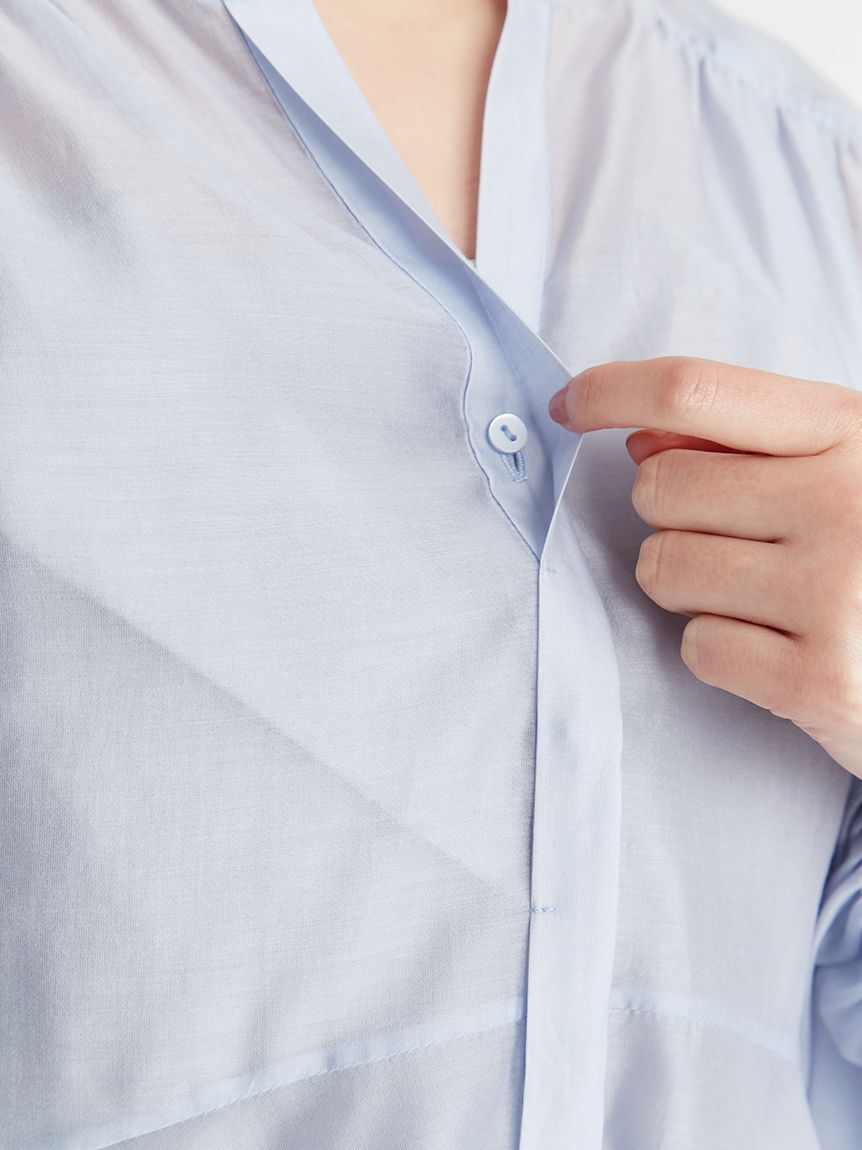 CELFORD「シアーフレアブラウス」|シャツ・ブラウス|