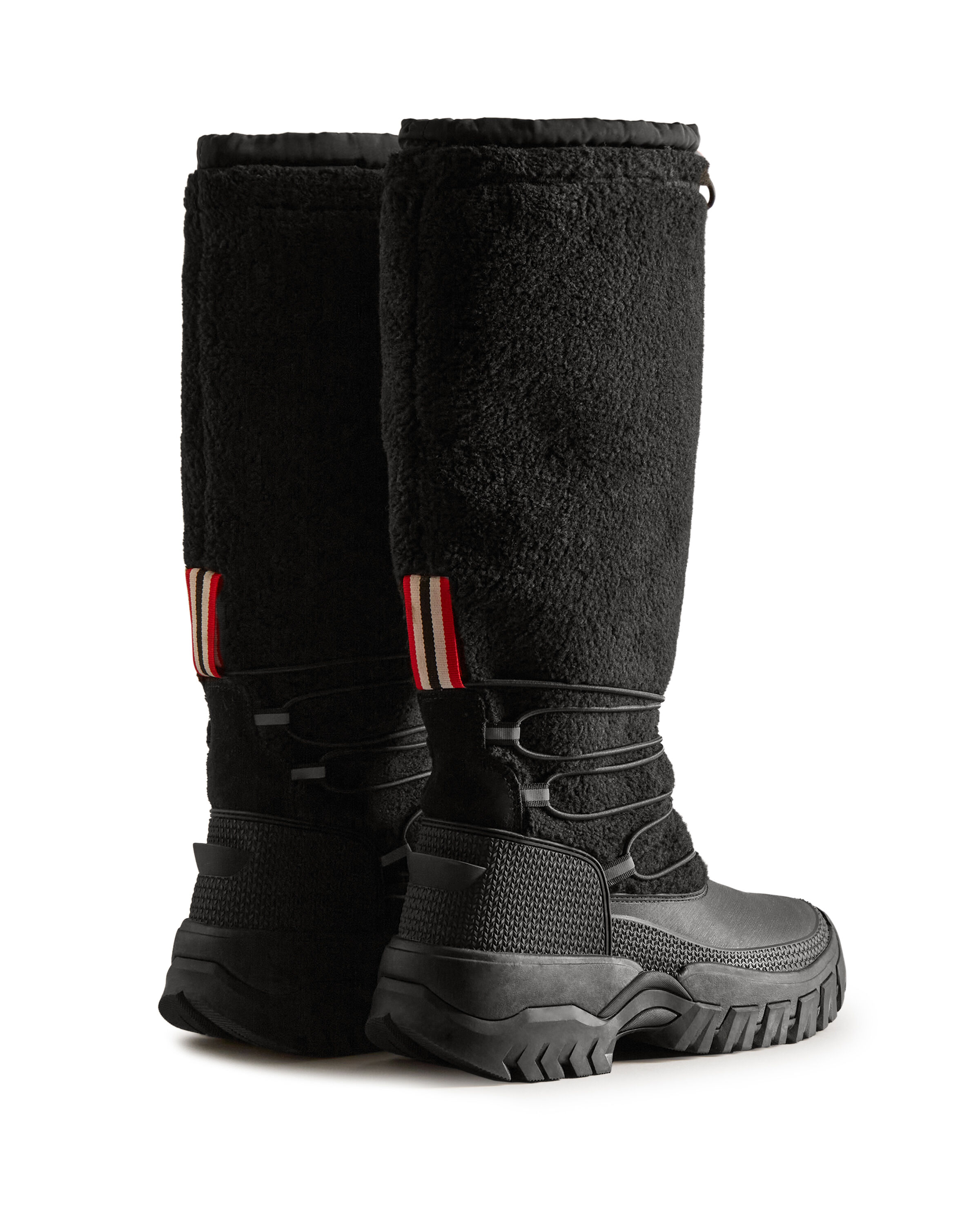 HUNTER「WOMENS WANDERER TALL SHERPA SNOW BOOT」|ロングブーツ|