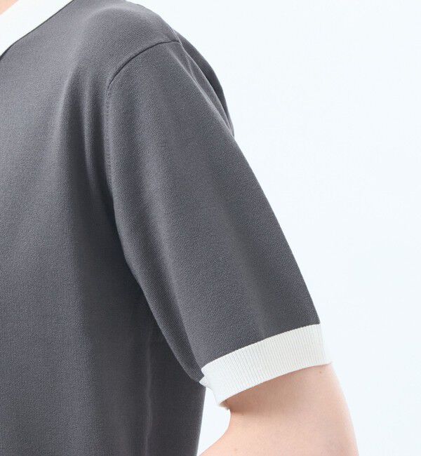 MACKINTOSH PHILOSOPHY「【WEB&一部店舗限定】バイカラーポロニット」|ニット・セーター|