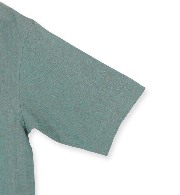 MACKINTOSH PHILOSOPHY「GREY LABEL リネンシャンブレーショートスリーブシャツ」|シャツ・ブラウス|