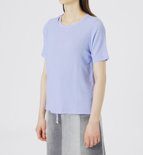  「ドロストカットアウトブラウス」|Tシャツ・カットソー|