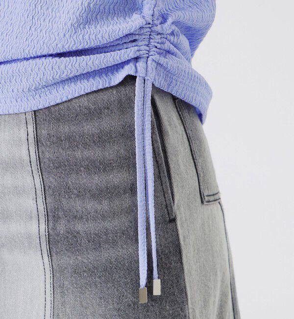  「ドロストカットアウトブラウス」|Tシャツ・カットソー|