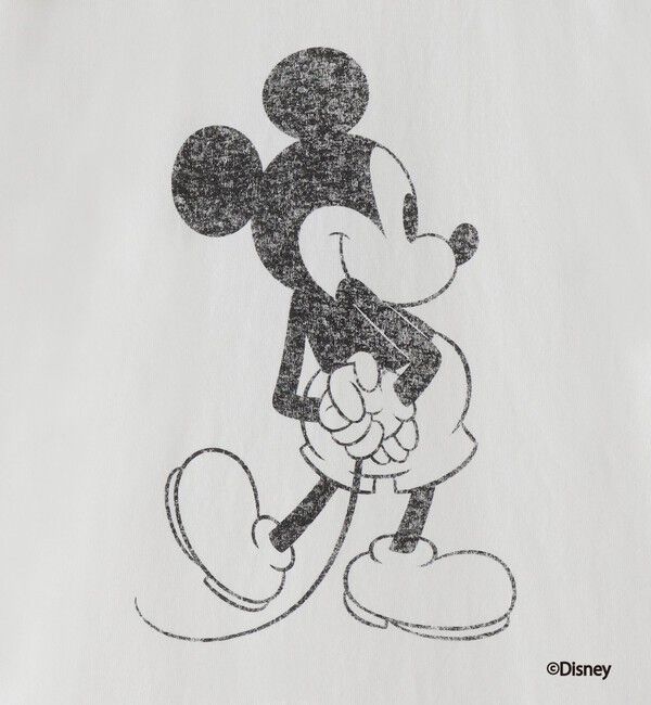  「【ミッキーマウス / LOVELESS限定プリントTシャツ(バックスタイル)】」|Tシャツ・カットソー|