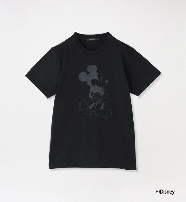  「【ミッキーマウス / LOVELESS限定プリントTシャツ(バックスタイル)】」|Tシャツ・カットソー|ブラック