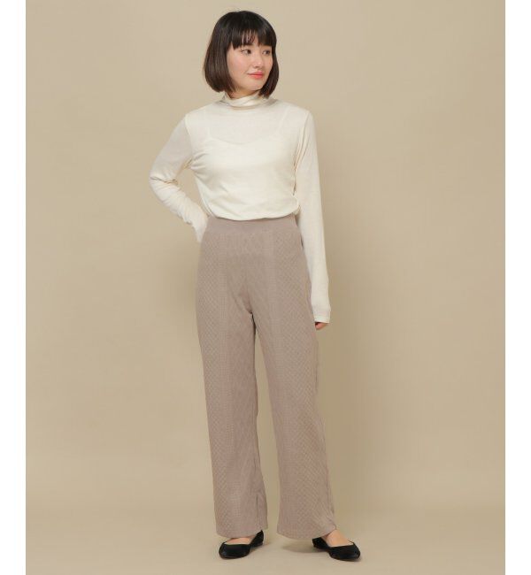 IKKA LOUNGE「カットジャガードワイドＰＴ」|その他|