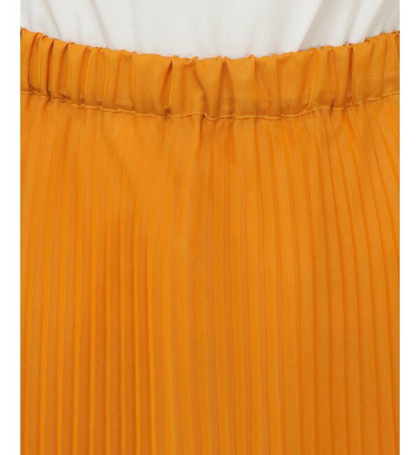 IKKA LOUNGE「シアプリーツスカート」|スカート|