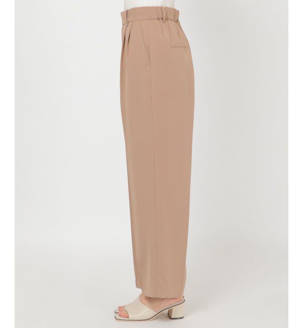 IKKA LOUNGE「ツイルベネセンタープレスパンツ」|その他|