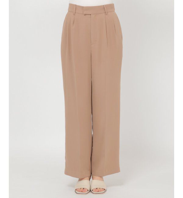 IKKA LOUNGE「ツイルベネセンタープレスパンツ」|その他|