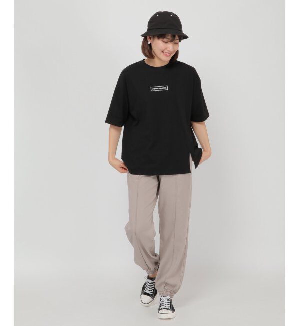 ikka「Kisa コラボバックプリントT」|Tシャツ・カットソー|