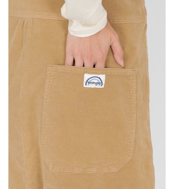 ikka「Wrangler コーデュロイジャンパースカート」|ワンピース|