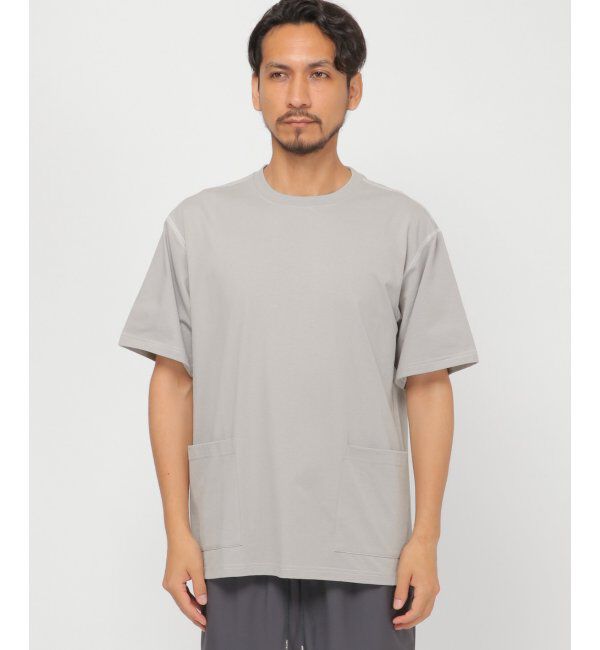 IKKA LOUNGE「配色ステッチポケ付きT」|Tシャツ・カットソー|