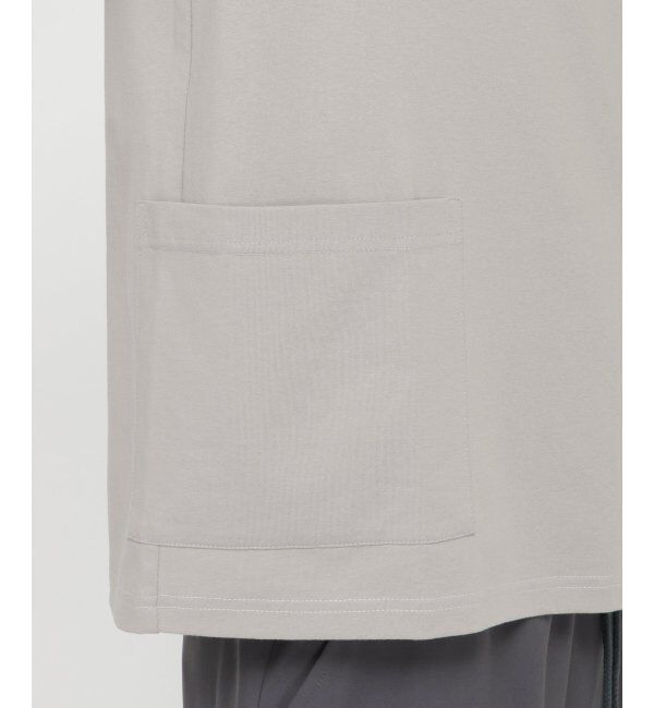 IKKA LOUNGE「配色ステッチポケ付きT」|Tシャツ・カットソー|