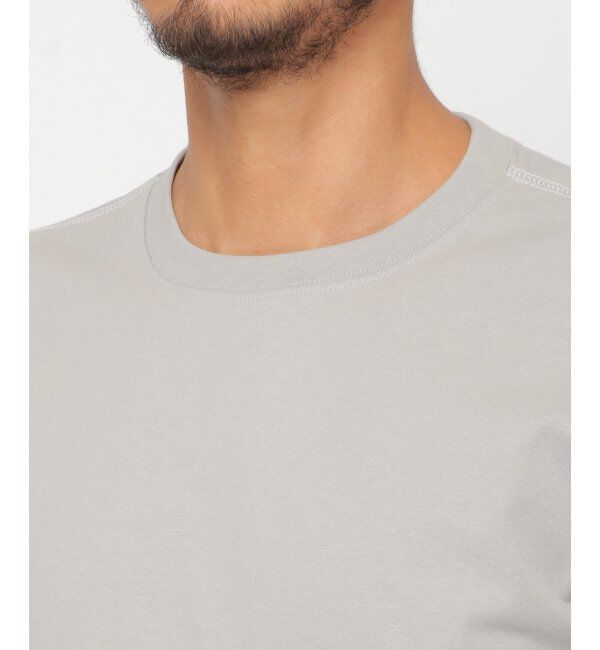 IKKA LOUNGE「配色ステッチポケ付きT」|Tシャツ・カットソー|