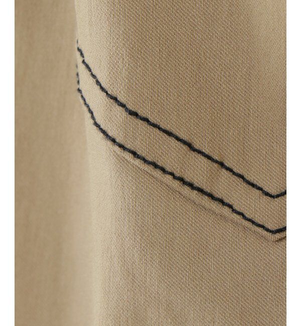 ikka kids「【キッズ】ストレッチ配色ステッチワイドパンツ（120~160cm）」|その他|