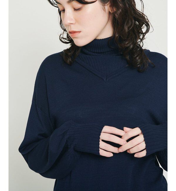 IKKA LOUNGE「&radic;M ルートエム パフスリーブニット」|プルオーバー|ノウコン