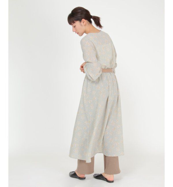 ikka「小花柄プリントワンピース」|ワンピース|