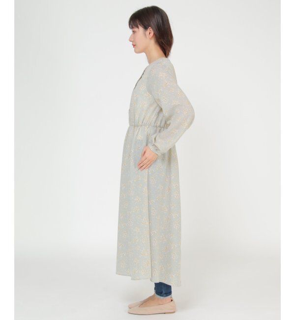 ikka「小花柄プリントワンピース」|ワンピース|