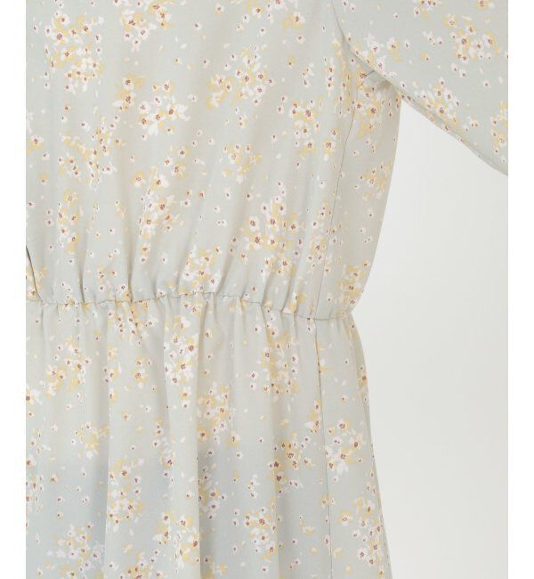 ikka「小花柄プリントワンピース」|ワンピース|