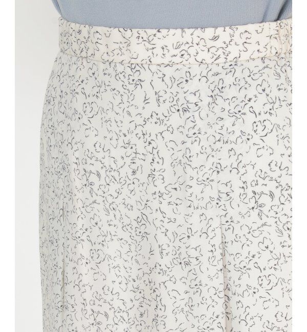 ikka「プリントタックスカート」|スカート|