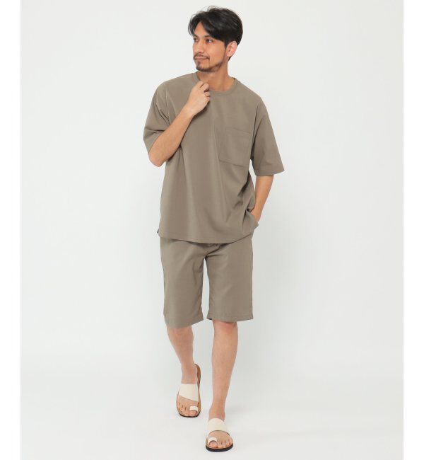 IKKA LOUNGE「Reflax ストレッチシャツＴ」|シャツ・ブラウス|