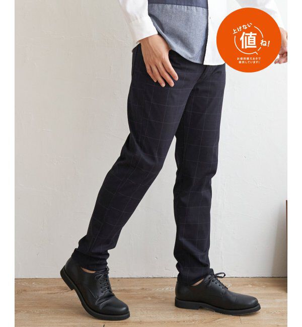 ikka「EASYSTRETCH イージーストレッチ チェック5P」|その他|