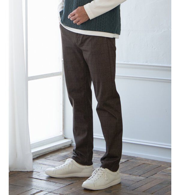 ikka「EASYSTRETCH イージーストレッチ チェック5P」|その他|