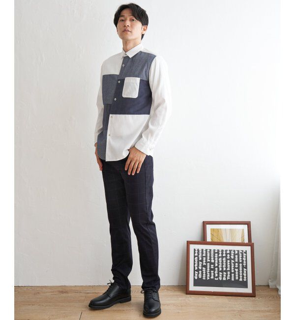 ikka「EASYSTRETCH イージーストレッチ チェック5P」|その他|