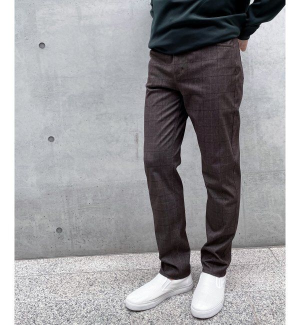 ikka「EASYSTRETCH イージーストレッチ チェック5P」|その他|