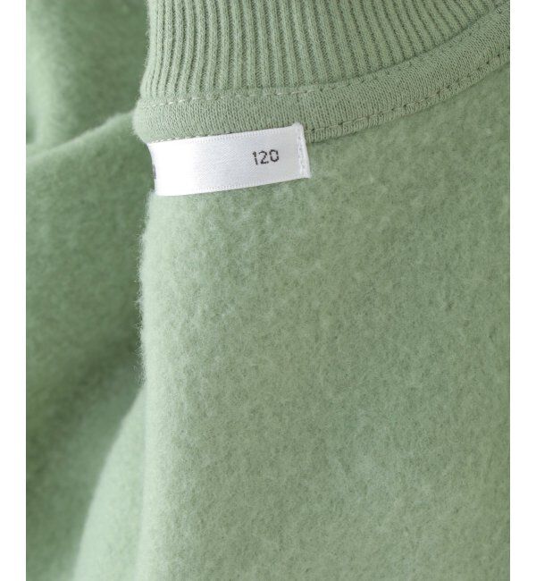 ikka kids「裏起毛裾レイヤードトレーナー（120~160cm）」|Tシャツ・カットソー|