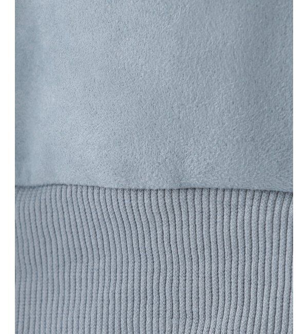 ikka kids「【親子おそろい】フェイクスウェードルーイカラープルオーバー（120~160cm）」|Tシャツ・カットソー|