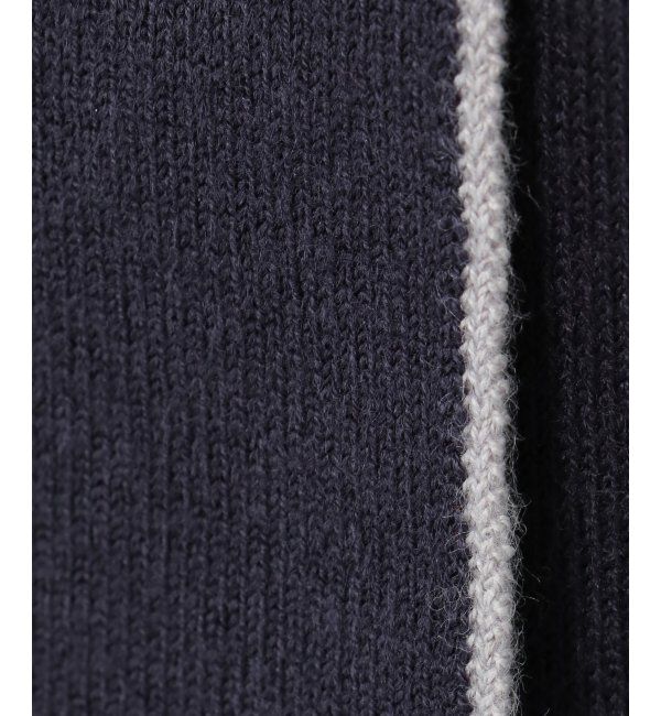 IKKA LOUNGE「ボウタイ袖プリーツニット」|プルオーバー|