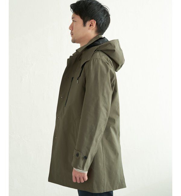 IKKA LOUNGE「撥水フードステンカラーコート」|その他|