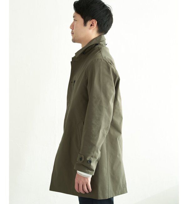 IKKA LOUNGE「撥水フードステンカラーコート」|その他|