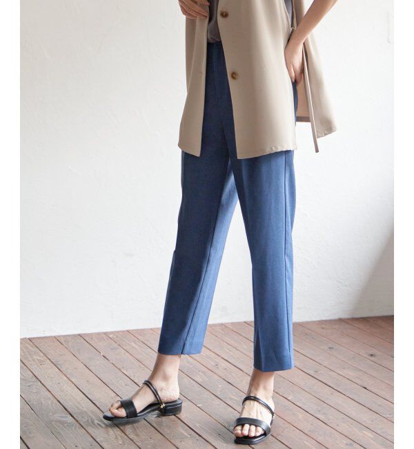 ikka「リネンライクテーパードパンツ」|その他|